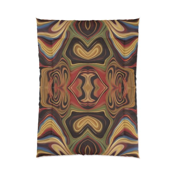 Lipnotic Kaleidoscope Background 02 - Comforter - Image 5