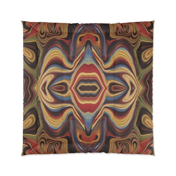 Lipnotic Kaleidoscope Background 03 - Comforter