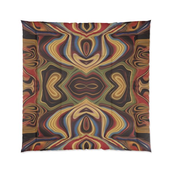 Lipnotic Kaleidoscope Background 04 - Comforter