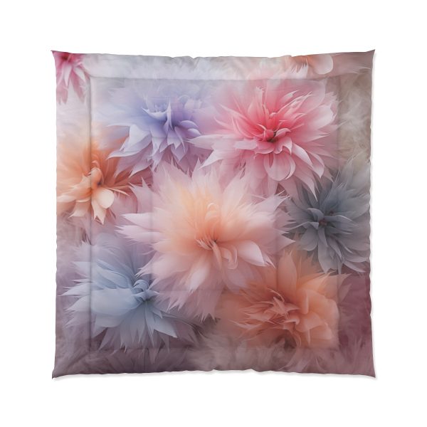 Pastel Palette Fantasy Feather Puffs - Comforter