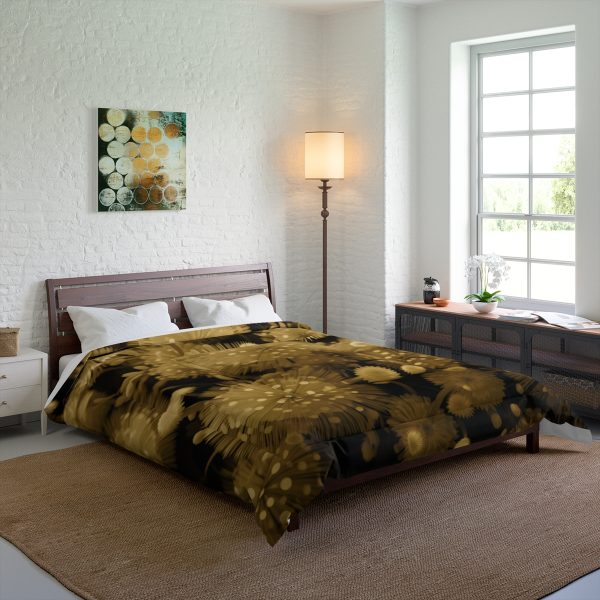 Fine and Dandy Motif in Sauterne Tone - Comforter - Image 2