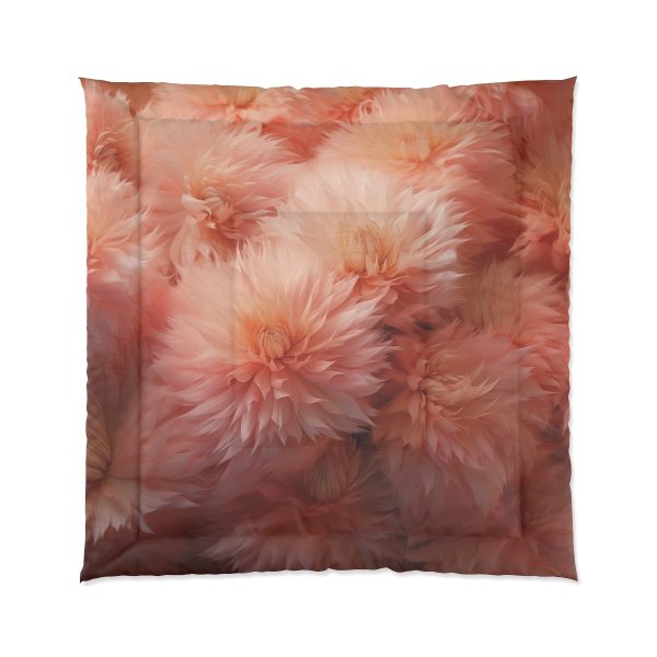 Lovely Fuzzy Buds in Peach 02 - Comforter