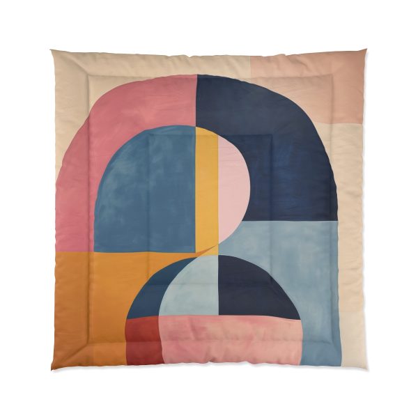 Soft Geometric Windows - Comforter