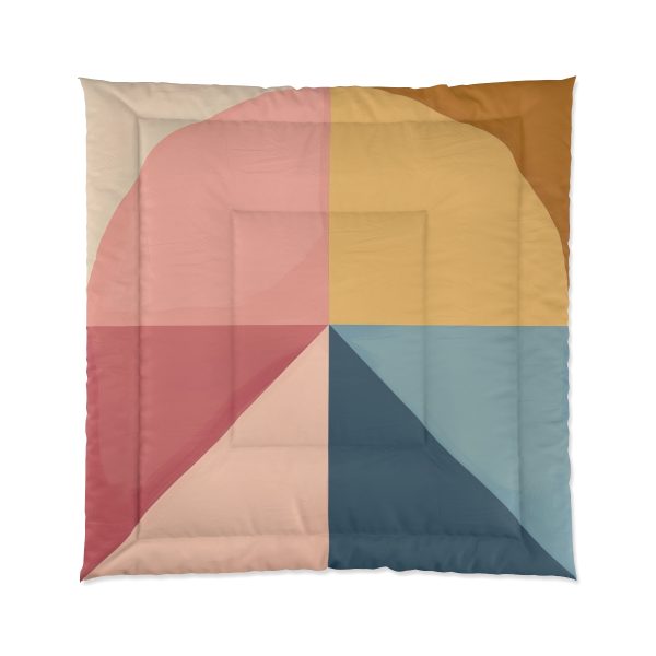 Soft Geometric Pyramid 02 - Comforter