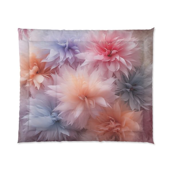 Pastel Palette Fantasy Feather Puffs - Comforter - Image 7