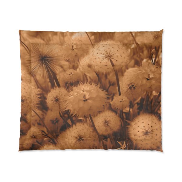 Dandelion Dream in Sunkissed Peach - Comforter - Image 7