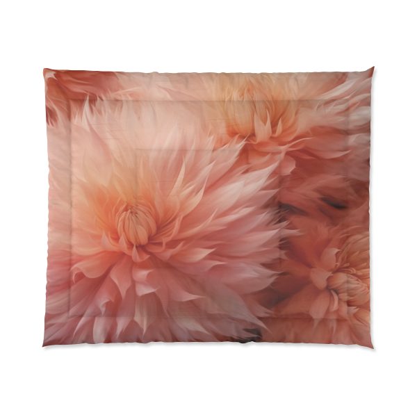 Lovely Fuzzy Buds in Peach 01 - Comforter - Image 7