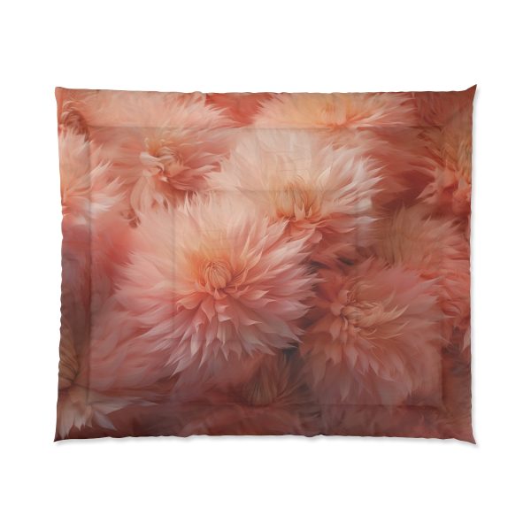 Lovely Fuzzy Buds in Peach 02 - Comforter - Image 7