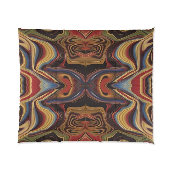 Lipnotic Kaleidoscope Background 01 - Comforter - Image 7