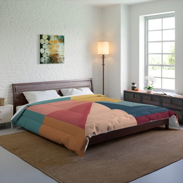 Soft Geometric Pyramid 01 - Comforter - Image 8