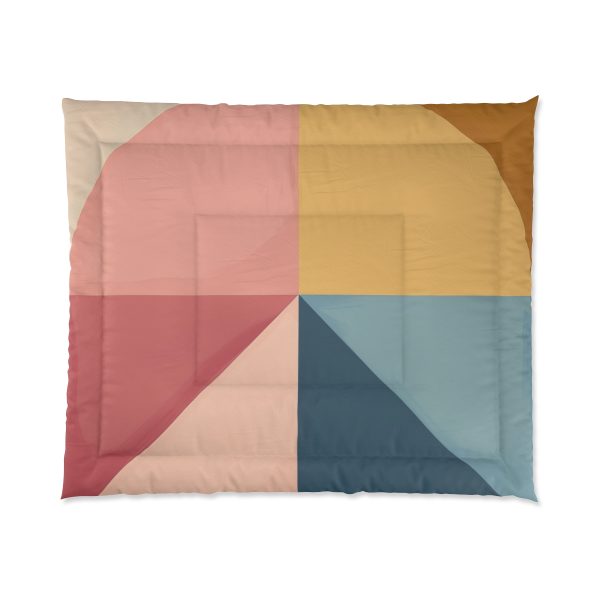 Soft Geometric Pyramid 02 - Comforter - Image 7