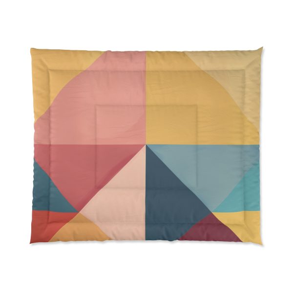 Soft Geometric Pyramid 03 - Comforter - Image 7