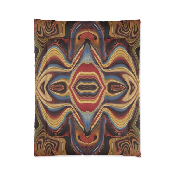 Lipnotic Kaleidoscope Background 03 - Comforter - Image 3