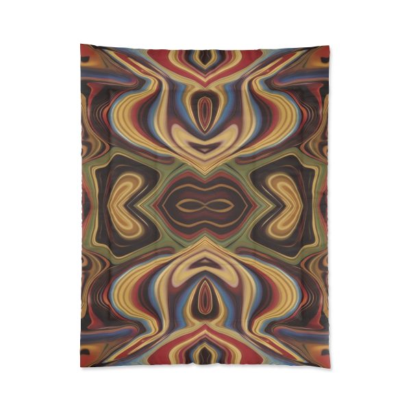 Lipnotic Kaleidoscope Background 04 - Comforter - Image 3