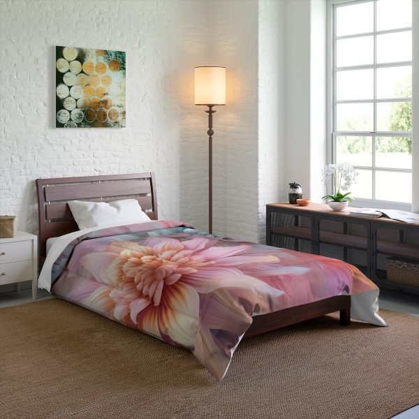 Pastel Fantasy Baroque Floral 03 - Comforter - Image 4