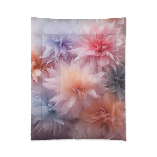 Pastel Palette Fantasy Feather Puffs - Comforter - Image 3