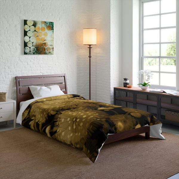 Fine and Dandy Motif in Sauterne Tone - Comforter - Image 4