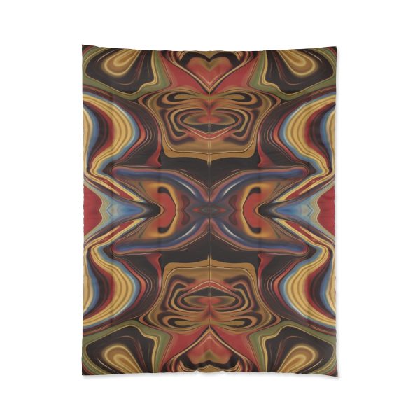 Lipnotic Kaleidoscope Background 01 - Comforter - Image 3