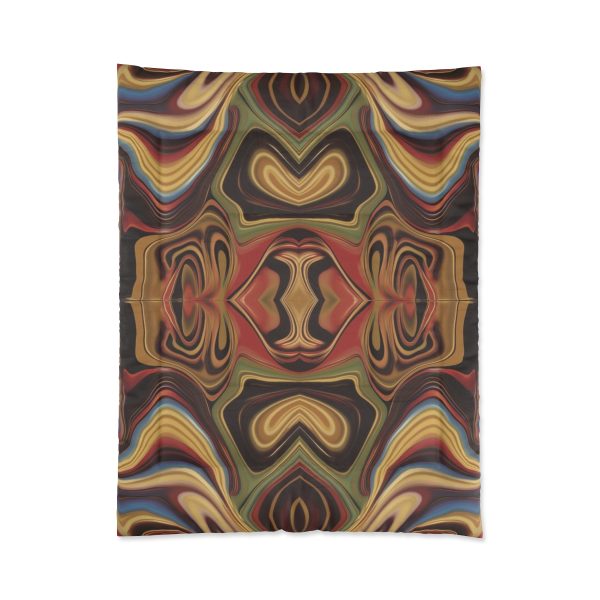 Lipnotic Kaleidoscope Background 02 - Comforter - Image 3