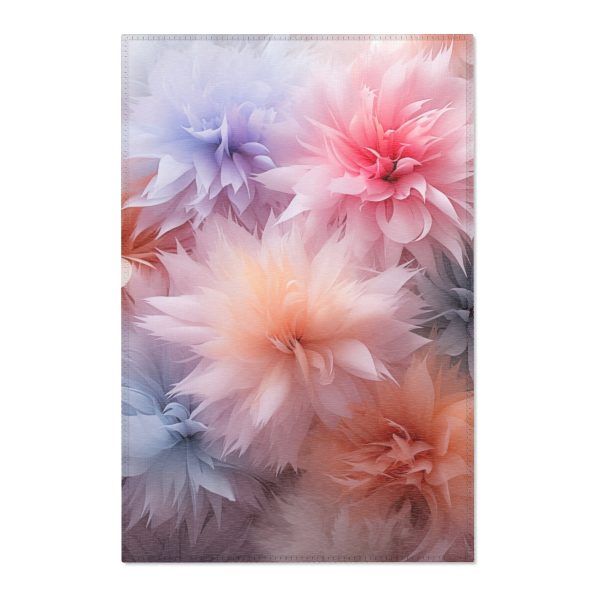 Pastel Palette Fantasy Feather Puffs - Area Rugs - Image 4