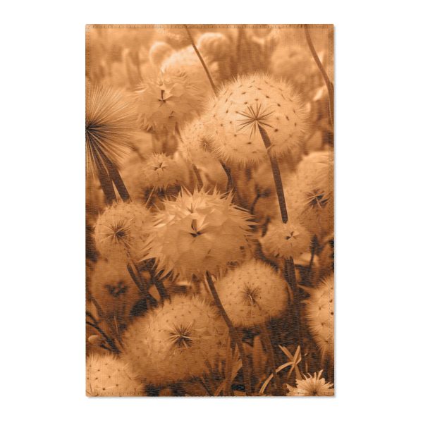 Dandelion Dream in Sunkissed Peach - Area Rugs - Image 4