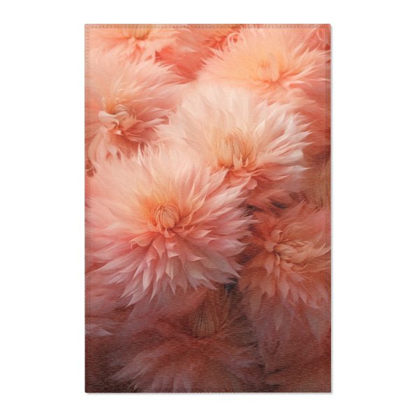 Lovely Fuzzy Buds in Peach 02 - Area Rugs - Image 4