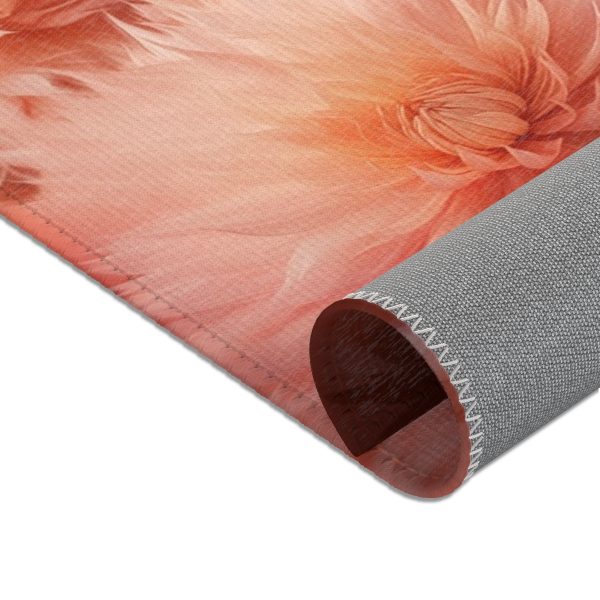 Lovely Fuzzy Buds in Peach 02 - Area Rugs - Image 6