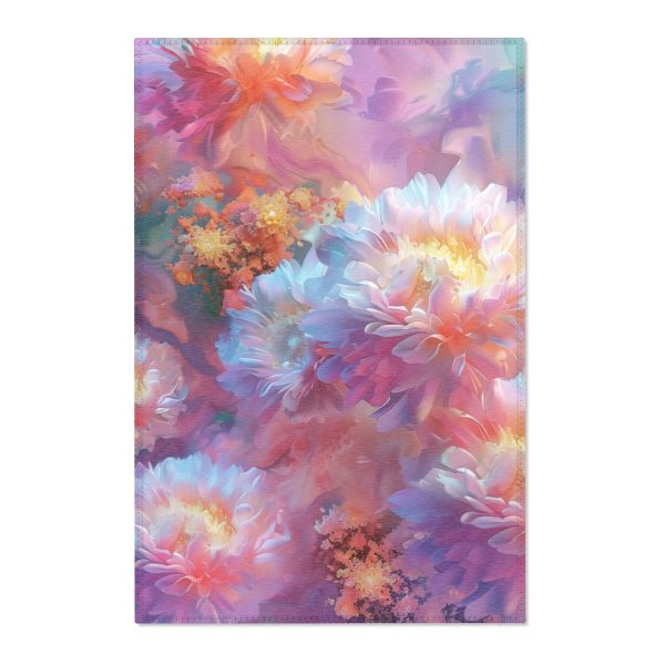 Floral Nebula 04 - Area Rugs - Image 4