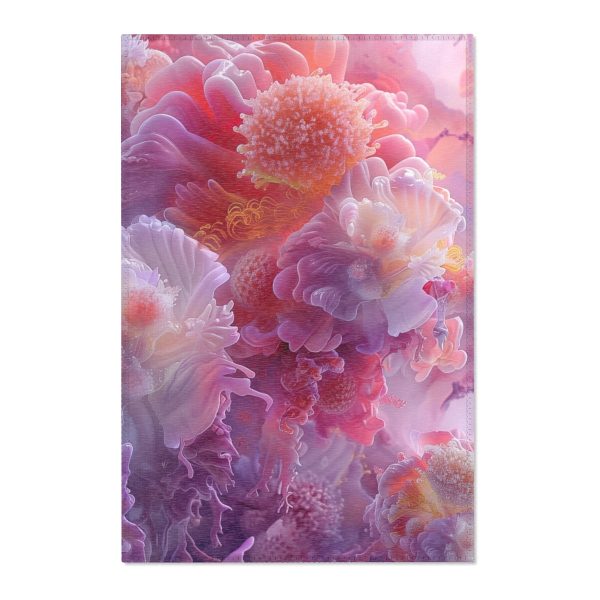 Floral Nebula 05 - Area Rugs - Image 4