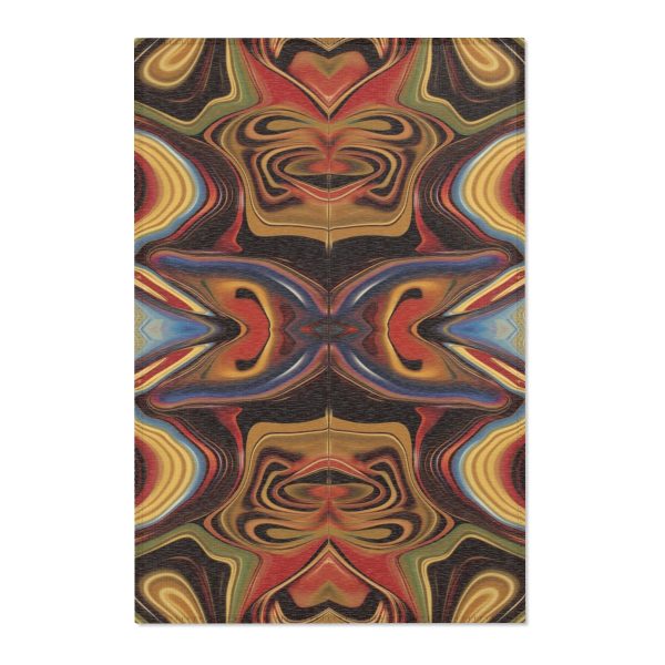 Lipnotic Kaleidoscope Background 01 - Area Rugs - Image 4