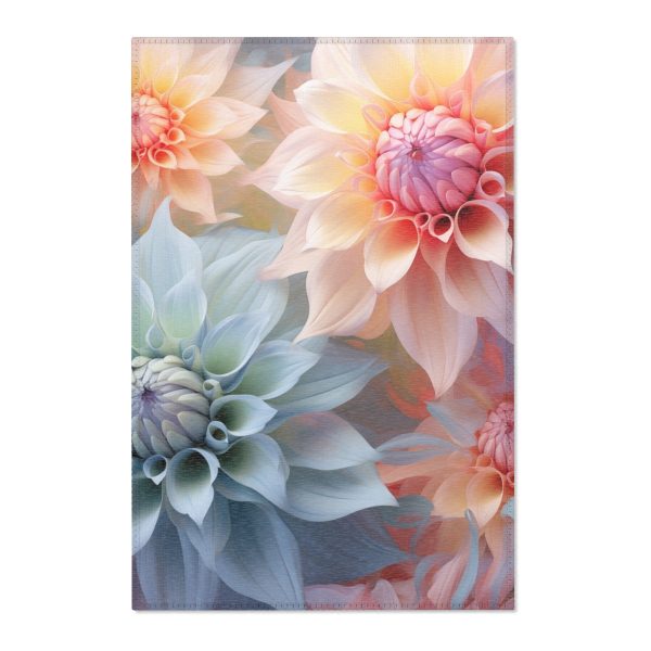 Pastel Fantasy Baroque Floral 02 - Area Rugs - Image 4