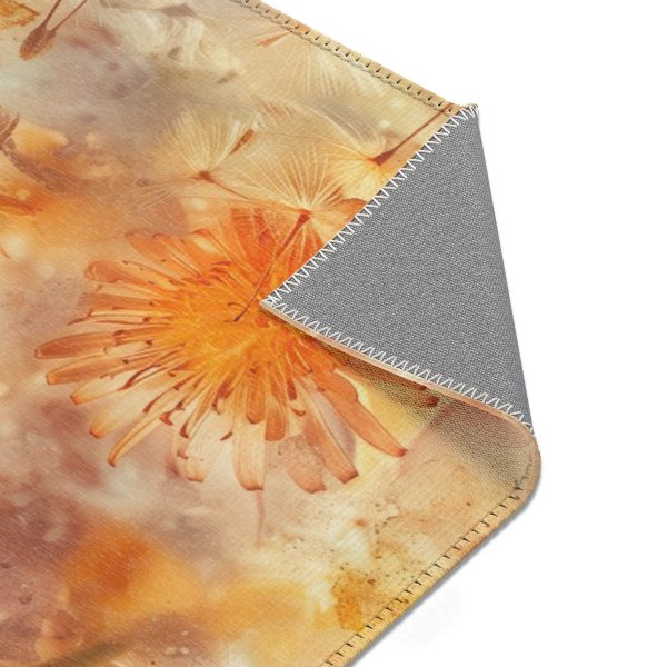 Dandelion Amber Inclusion Print - Area Rugs - Image 5