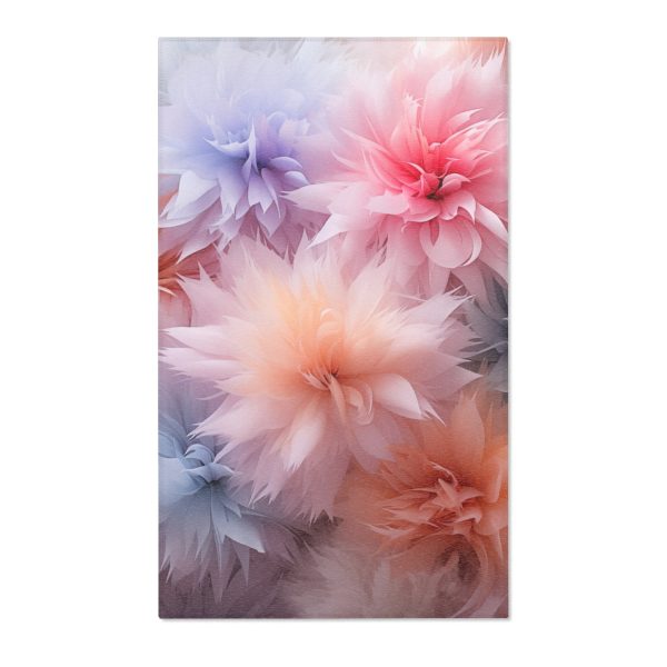 Pastel Palette Fantasy Feather Puffs - Area Rugs - Image 7