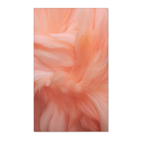 Lovely Fuzzy Feathers in Peach 01 - Area Rugs - Image 7