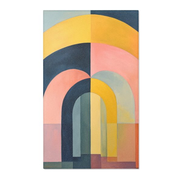 Soft Geometric Archways - Area Rugs - Image 7