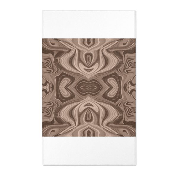 Lipnotic Kaleidoscope Background In Almondine 04 - Area Rugs - Image 7