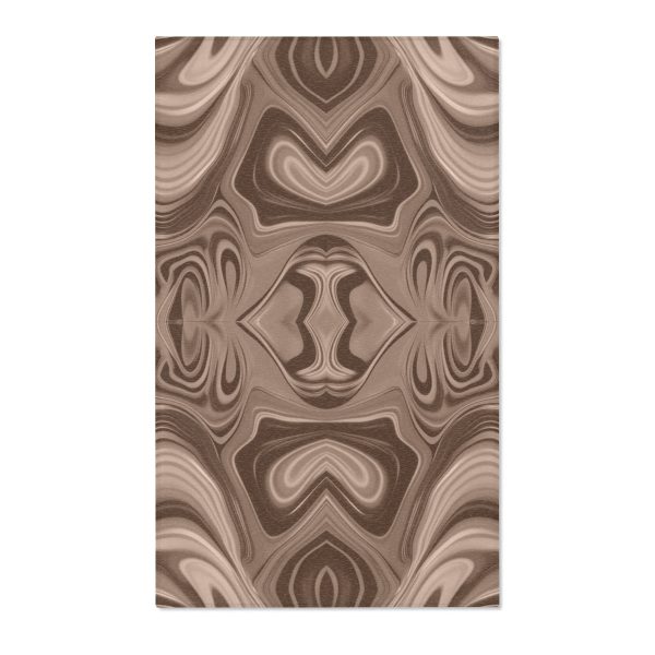 Lipnotic Kaleidoscope Background In Almondine 02 - Area Rugs - Image 7