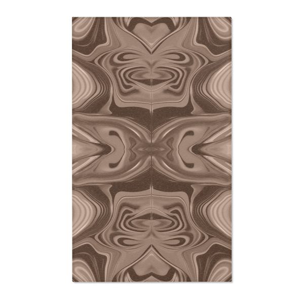 Lipnotic Kaleidoscope Background In Almondine 01 - Area Rugs - Image 7