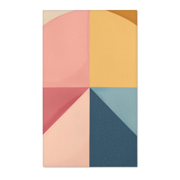 Soft Geometric Pyramid 02 - Area Rugs - Image 7