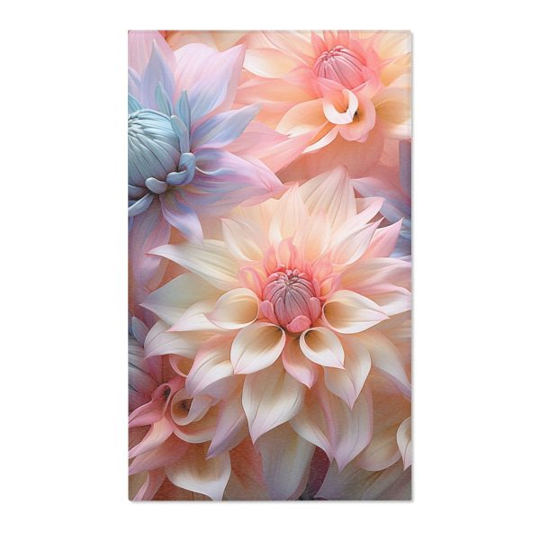 Pastel Fantasy Baroque Floral 01 - Area Rugs - Image 7