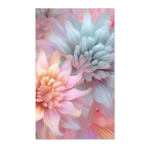 Pastel Fantasy Baroque Floral 03 - Area Rugs - Image 7