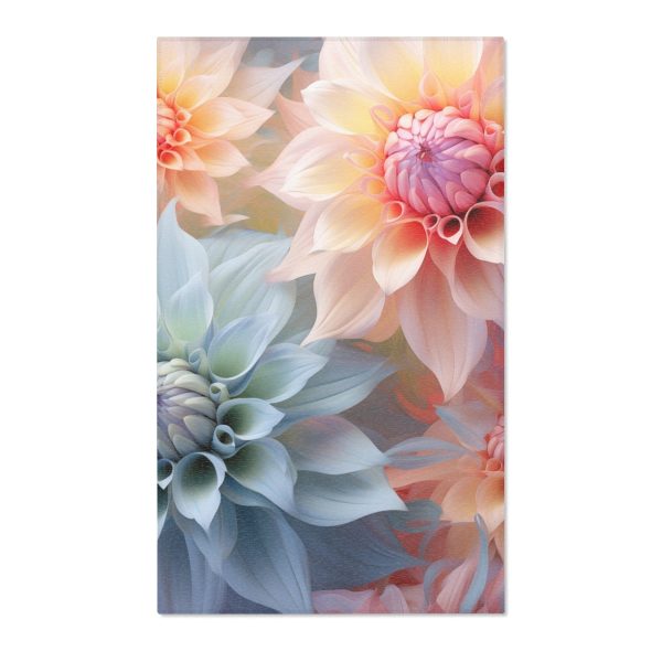 Pastel Fantasy Baroque Floral 02 - Area Rugs - Image 7