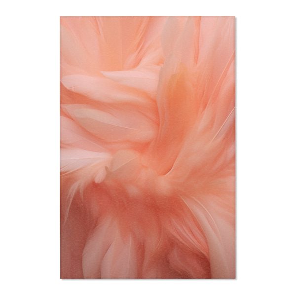 Lovely Fuzzy Feathers in Peach 01 - Area Rugs - Image 10