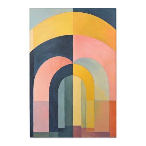 Soft Geometric Archways - Area Rugs - Image 10