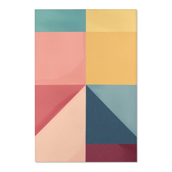 Soft Geometric Pyramid 01 - Area Rugs - Image 10