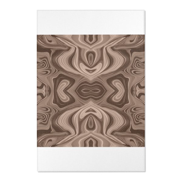 Lipnotic Kaleidoscope Background In Almondine 04 - Area Rugs - Image 10