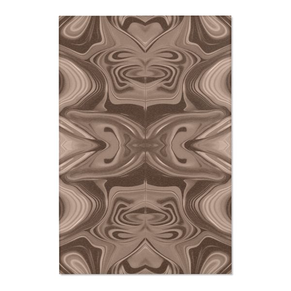 Lipnotic Kaleidoscope Background In Almondine 01 - Area Rugs - Image 10