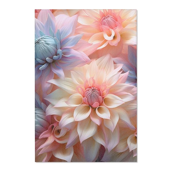 Pastel Fantasy Baroque Floral 01 - Area Rugs - Image 10