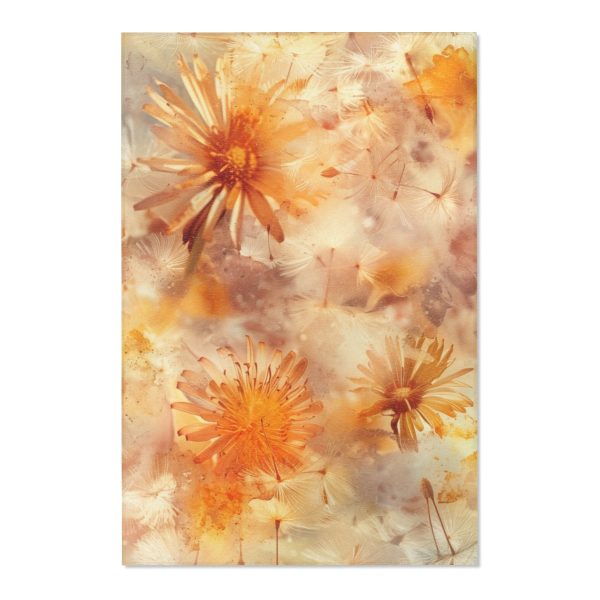 Dandelion Amber Inclusion Print - Area Rugs - Image 10