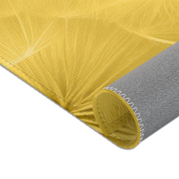 Dandelion Down Motif in Super Lemon Tone - Area Rugs - Image 12